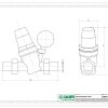 Caleffi Редуцир вентил за притисок 3/4″ - Image 4