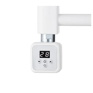 Електричен грејач за радијатор за купатило бел 600W