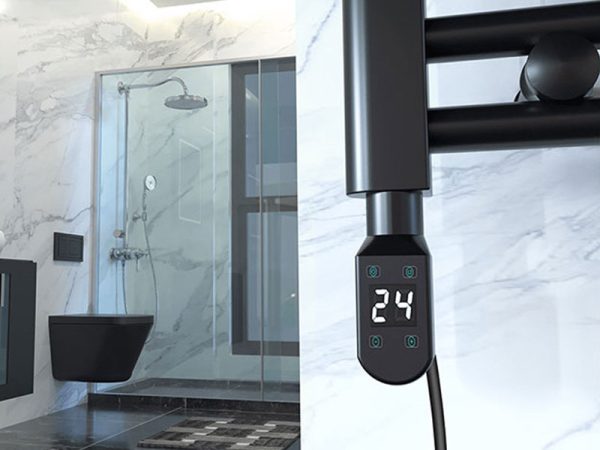 Електричен грејач за регистар црн 600 watt