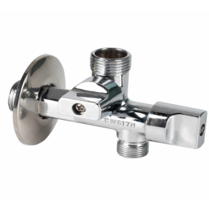 Вентил со два независни излези 1/2 – 1/2 – 3/8