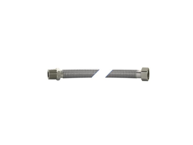 Флексибилно растегливо црево AISI 316L 1/2"-1/2" 20-40 cm