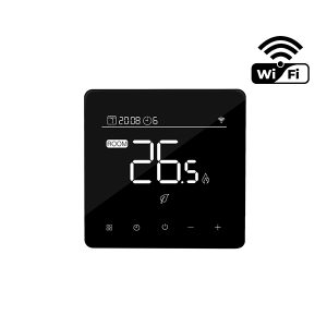 Жичен WiFi собен термостат за греење и ладење