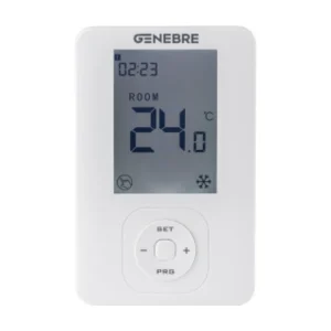 Дигитален термостат за греење и ладење Genebre 3917 00