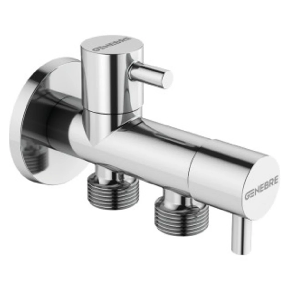 Двоен аголен вентил Genebre 1/2″–1/2″–3/8″ 3109 04