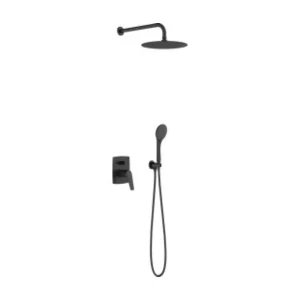 Вграден туш сет црн Genebre KLOE Black SN116 34 41