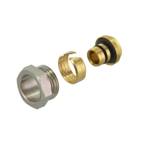 Адаптер Multilayer 16×2 – 1/2" M, никелиран