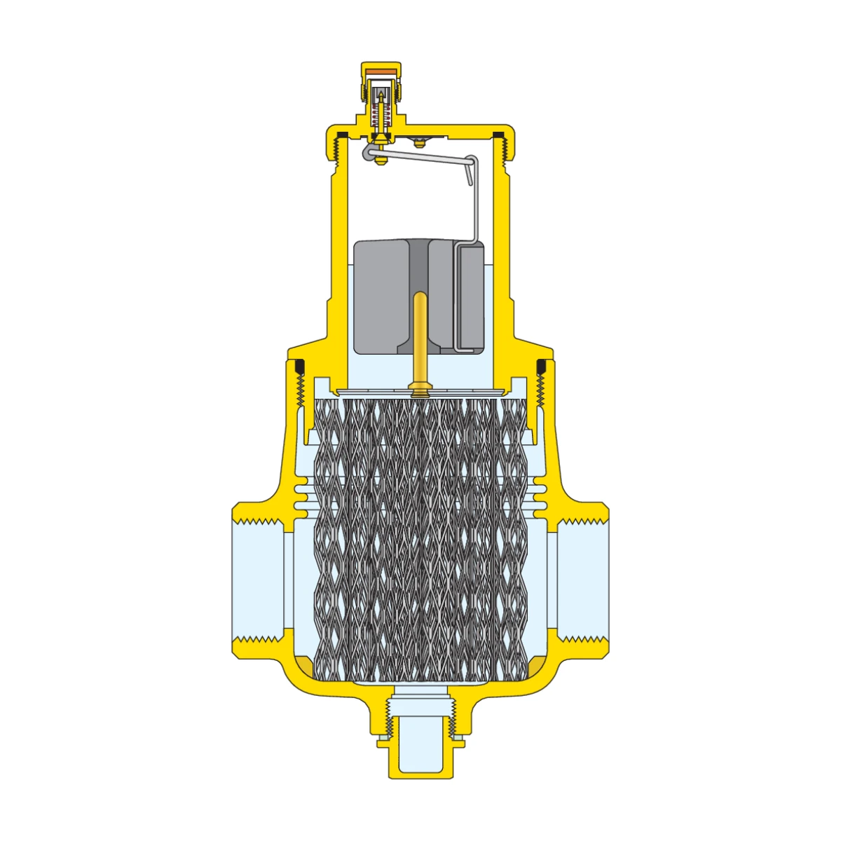 Caleffi Деаератор Discal 1″