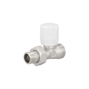 Радијаторски прав вентил CU/PEX 1/2", никелиран