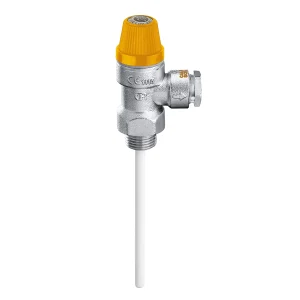 Сигурносен вентил Caleffi 309471 1/2″ за солар 7–10 bar