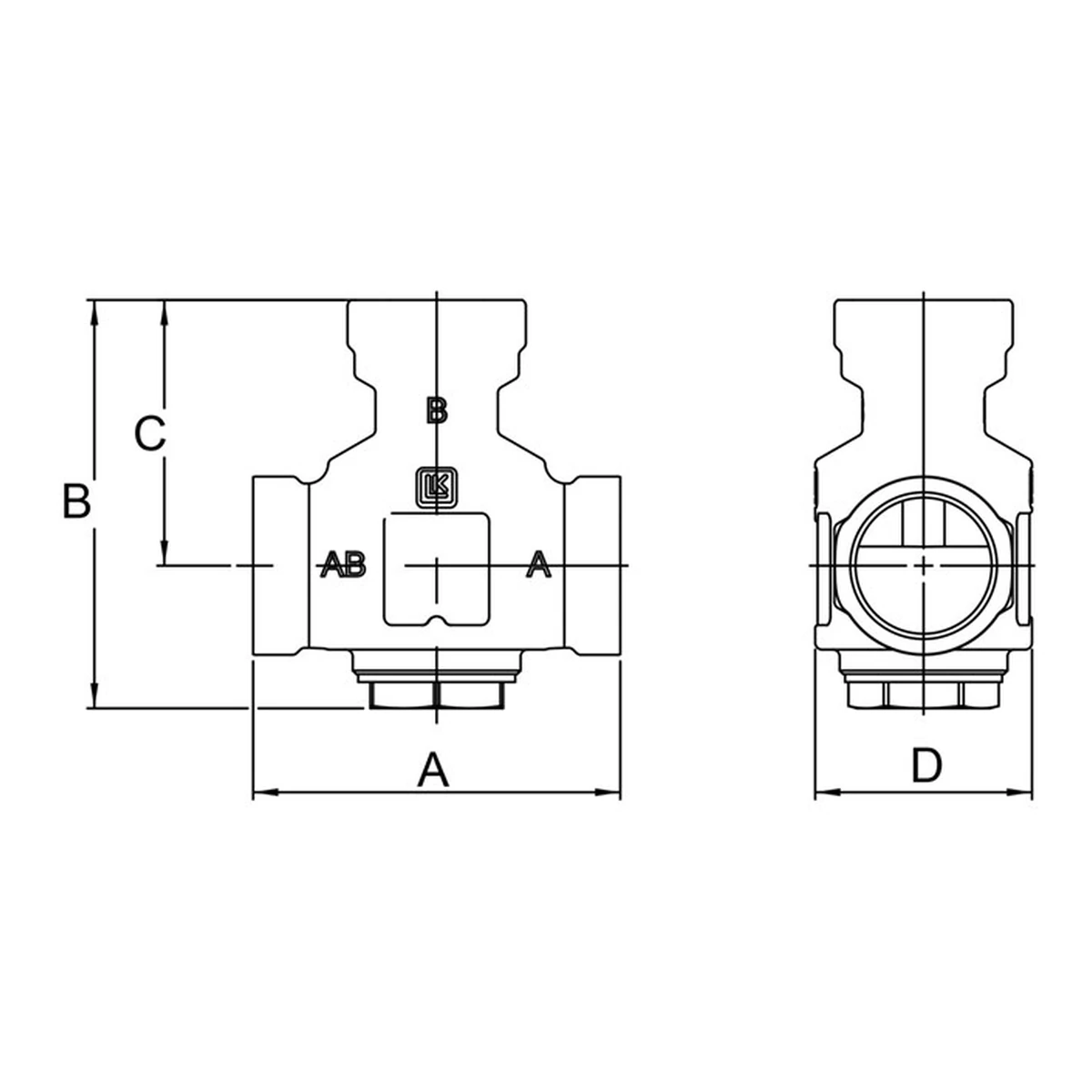 LK 823 ThermoVar 181286 – цртеж со димензии