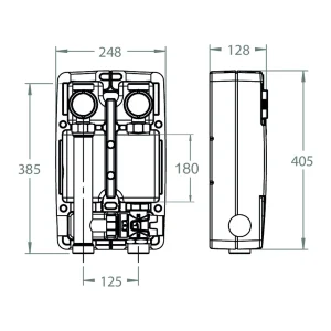 Пумпна група LK 863 HydronicGroup DN 25 без пумпа