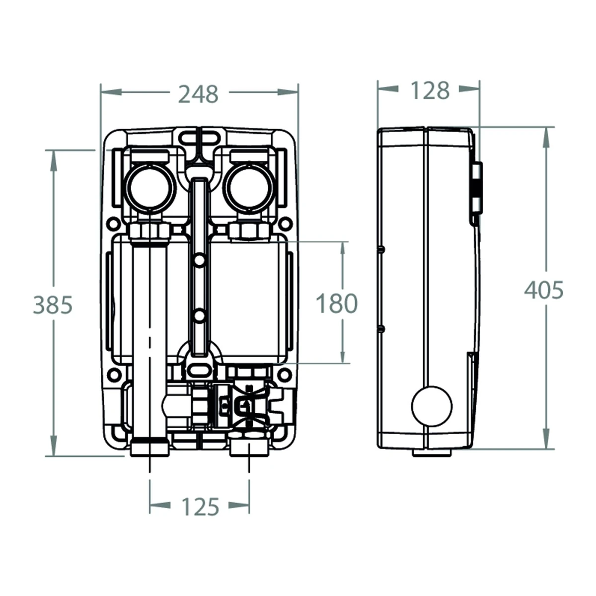 Пумпна група LK 863 HydronicGroup DN 25 без пумпа