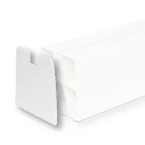 Завршен крај за подна основа од PVC 100×100 mm H100 Vecamco